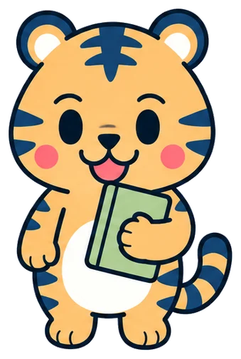 マニュアル室担当のトラビー(手順書を持つ)